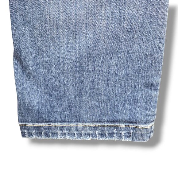 Judy Blue Shauna Bootcut Jeans Womens 30 Mid Rise Braided Belt Loop - Picture 10 of 12